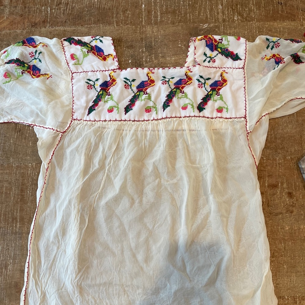 Cute vintage Mexican blouse